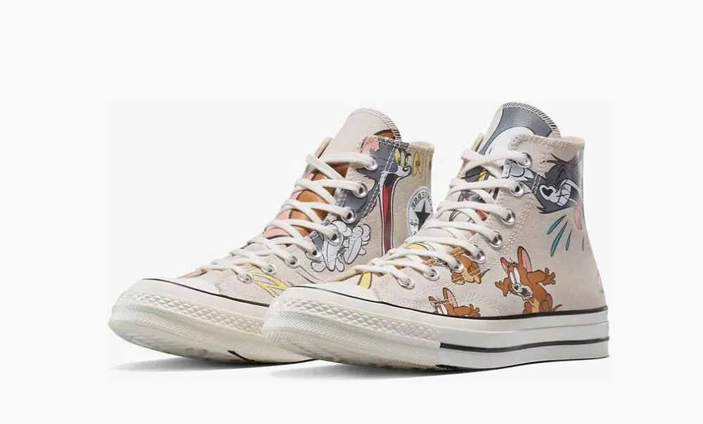 Tom & Jerry x Converse Chuck Taylor All Star High Egret