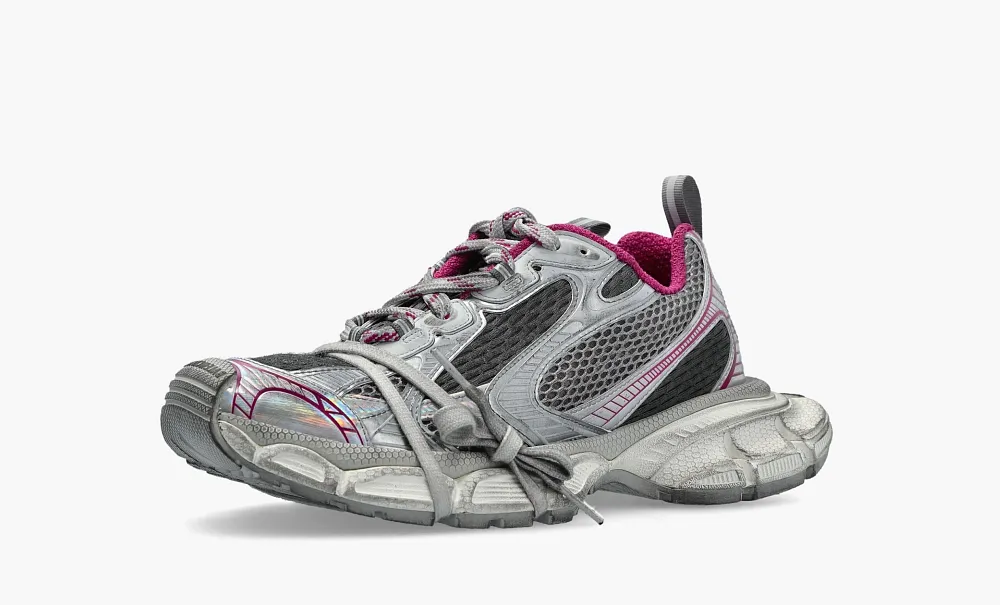 Balenciaga 3XL Sneaker WMNS Worn-Out - Grey Pink