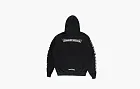 Chrome Hearts Script Logo Hooded Sweatshirt Black
