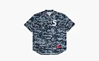 Supreme S Logo Baseball Henley Digi Camo