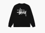 Stussy Basic Long-Sleeve Tee  "Black" 