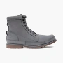 Timberland Earthkeeper Original Leather 6 Inch Wide Fit Boots "Dark Grey Nubuck" 