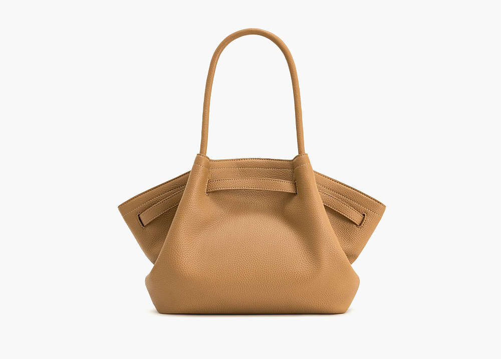 JW PEI Hana Medium Tote Bag Latte Color
