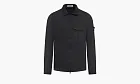 Stone Island Cotton Zipped Jacket Black