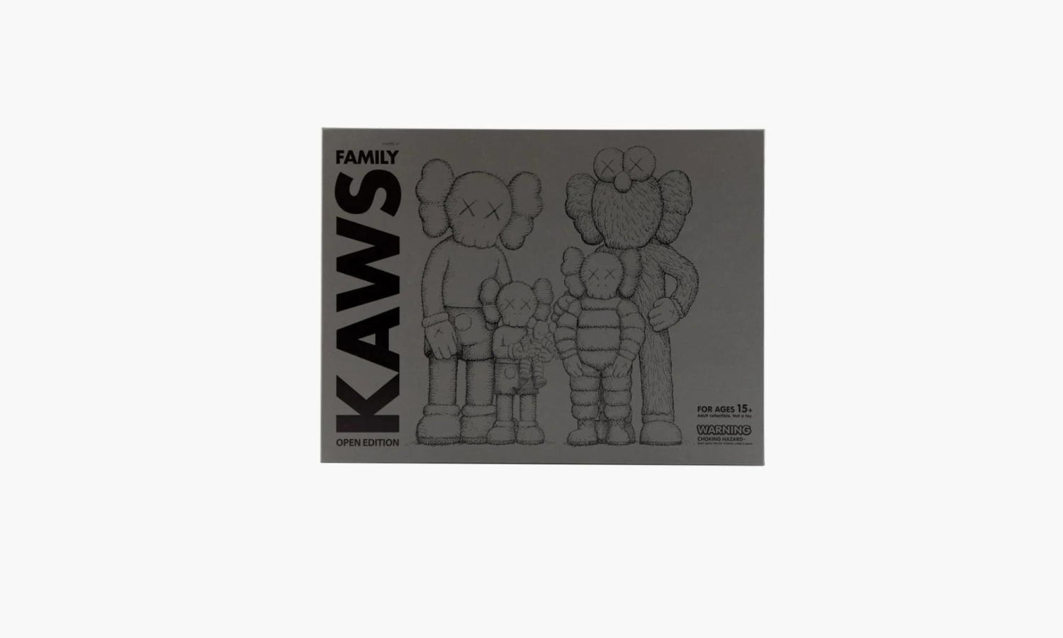 фото Family Vinyl Figures "Grey Pink" (Kaws)-KAWS071