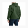 Carhartt 106751 Loose Fit Midweight Hooded Shamrock Graphic Sweatshirt SS25 logo 
