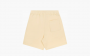 Sporty & Rich Serif Logo Soft Gym Shorts "Almond/Navy" 