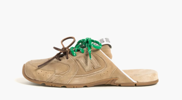 New Balance X Miu Miu 530 SL Faded Suede Mules WMNS Ecru 