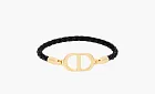 Dior leather bracelet WMNS Black