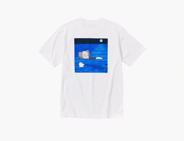 Uniqlo UT x Kaws Short Sleeve Graphic T-Shirt White 