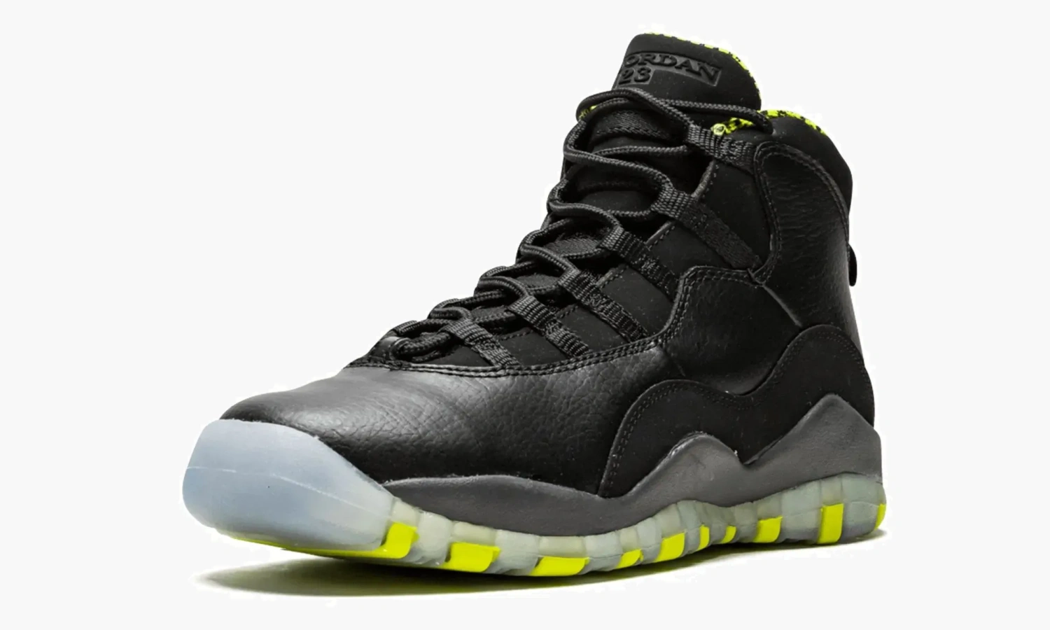 фото Air Jordan 10 Retro (GS) "Venom Green" (Air Jordan 10)-310806 033