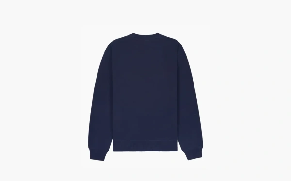 Sporty & Rich Motion Club logo-print Sweatshirt Marine Blue 