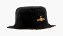 Vivienne Westwood Cotton Bucket Hat Black 