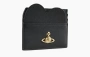 Vivienne Westwood Opio Saffiano Heart Card Holder Black 