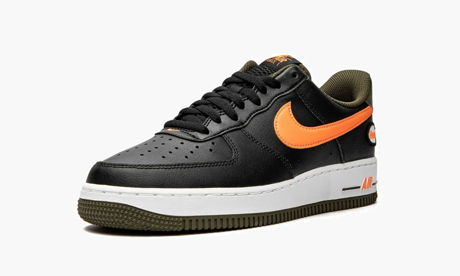 Air Force 1 Low Hoops Black University Gold 
