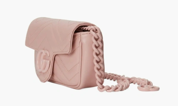 Gucci Gg Marmont Belt Bag Light Pink 