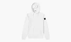 Stone Island Brushed Cotton Popover Hoodie “white”