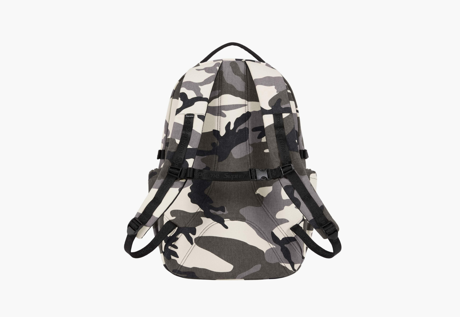 Supreme Logo Backpack (SS25) "Snow Camo" 