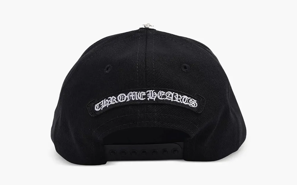 Chrome Hearts Horseshoe Cross Baseball Hat Black
