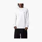 Carhartt WIP Chase Logo Long Sleeve Off-White