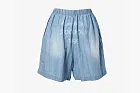 Acne Studios Light Denim Shorts Mid Blue