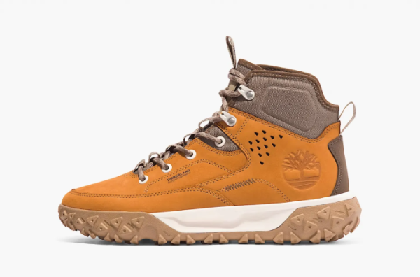 Timberland Greenstride Motion 6 Mid Hiking Boot Wheat Nubuck 