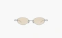 Gentle Monster Oval Аrames For Glasses Pico 02(BR) Silver Orange 