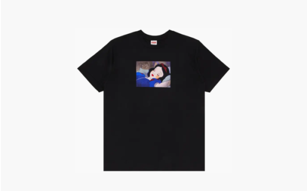 Supreme Snow White Tee Black 