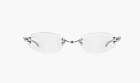 Gentle Monster Furi 02 Sunglasses Silver / Clear