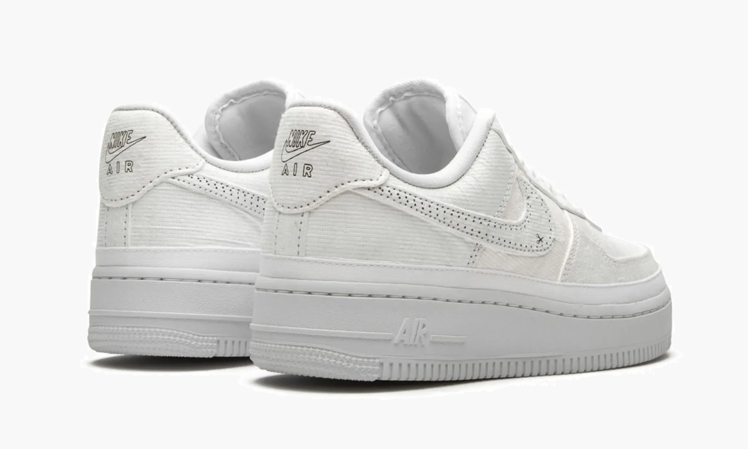 Air Force 1 LO LX WMNS "Reveal - Black Swoosh" 