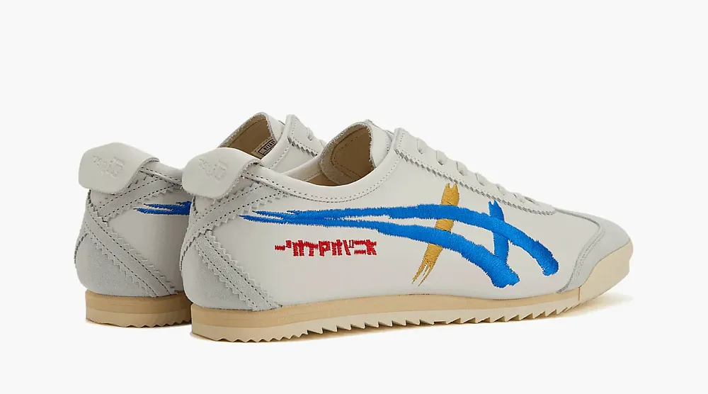 Asics Onitsuka Tiger Mexico 66 Deluxe Calligraphy - White Directoire Blue