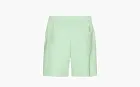 Sporty & Rich Logo-print Elasticated-waist Shorts Green