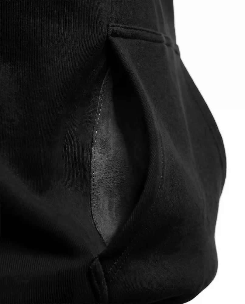 WYSION ZIP SWEATSHIRT ONYX BLACK