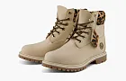 Timberland 6 Inch Safari Cheetah Waterproof Boot WMNS Ivory Nubuck