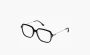Gentle Monster Plastic Eyeglass Frame Irregular Shape Unisex Black 
