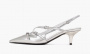 Miu Miu Patent Leather Slingbacks With Buckles "Metal" 