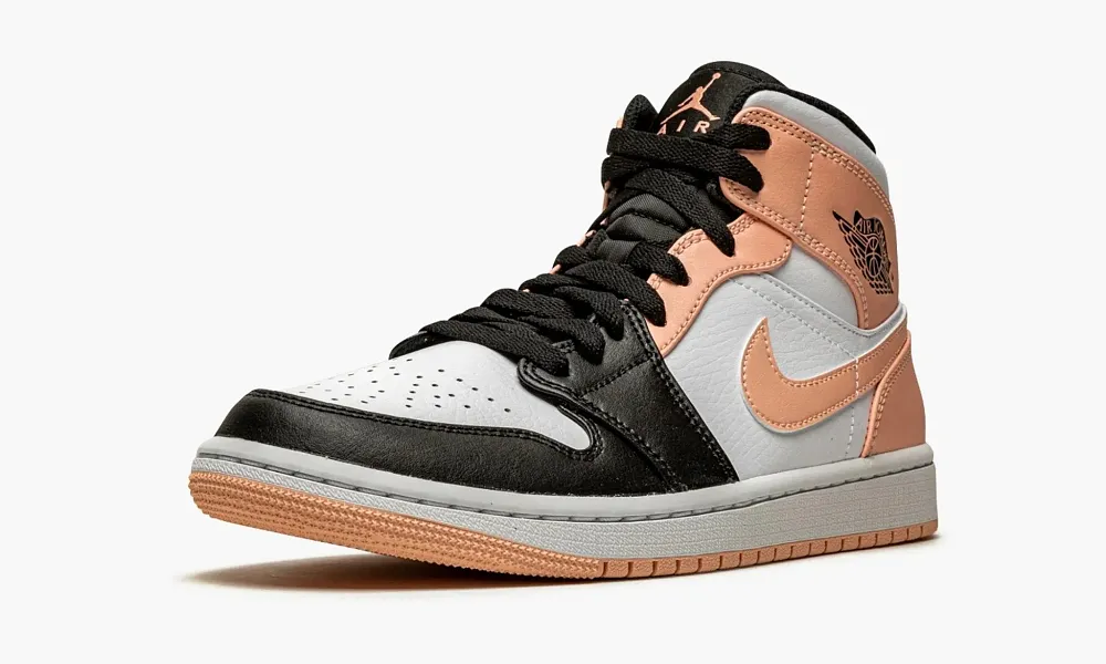 Air Jordan 1 Mid Crimson Tint Toe