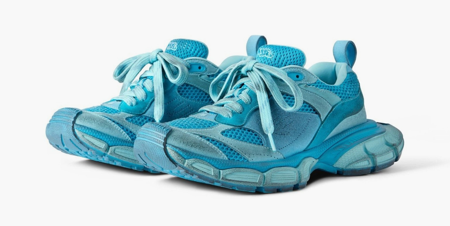 Balenciaga 3XL Sneaker Worn-Out - Blue 