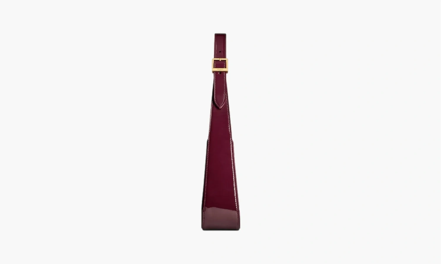 Saint Laurent Le 5 À 7 Mini Patent Leather Shoulder Bag Dark Red Wine 