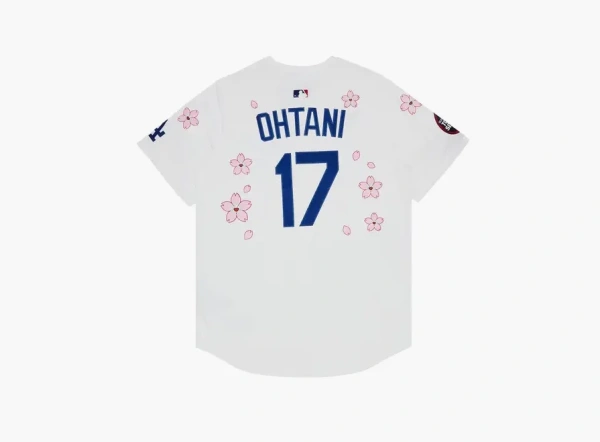 Nike x Takashi Murakami x MLB World Tour Tokyo Series 2025 Dodgers Ohtani Jersey White  Nike x Takashi Murakami x MLB World Tour Tokyo Series 2025 Dodgers Ohtani Jersey White