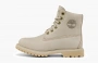 Timberland Paninara Collarless 6 Inch Wide Fit Waterproof Boots "Light Grey Nubuck" WMNS 