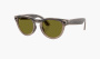 Ray-Ban Meta Headliner Shiny Warm Stone Clear / Transitions Dark Green 