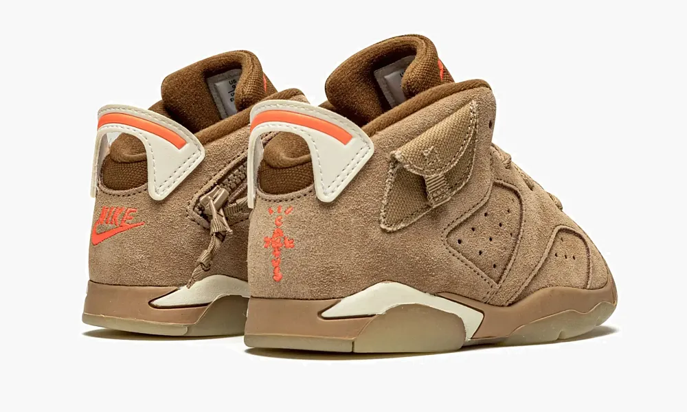 Air Jordan 6 Retro TD Travis Scott - British Khaki