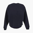 Stone Island Marina Cotton Fleece Crewneck Sweatshirt Navy Blue
