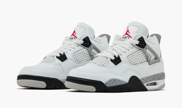 Air Jordan 4 Retro OG GS White Cement 2025 