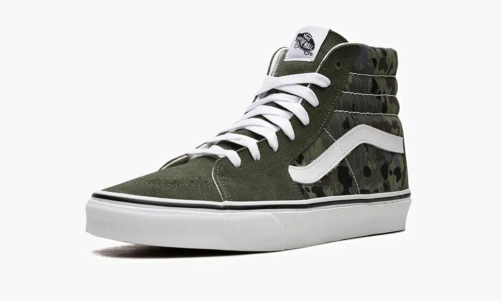 Vans Sk8-hi Rain Camo Green