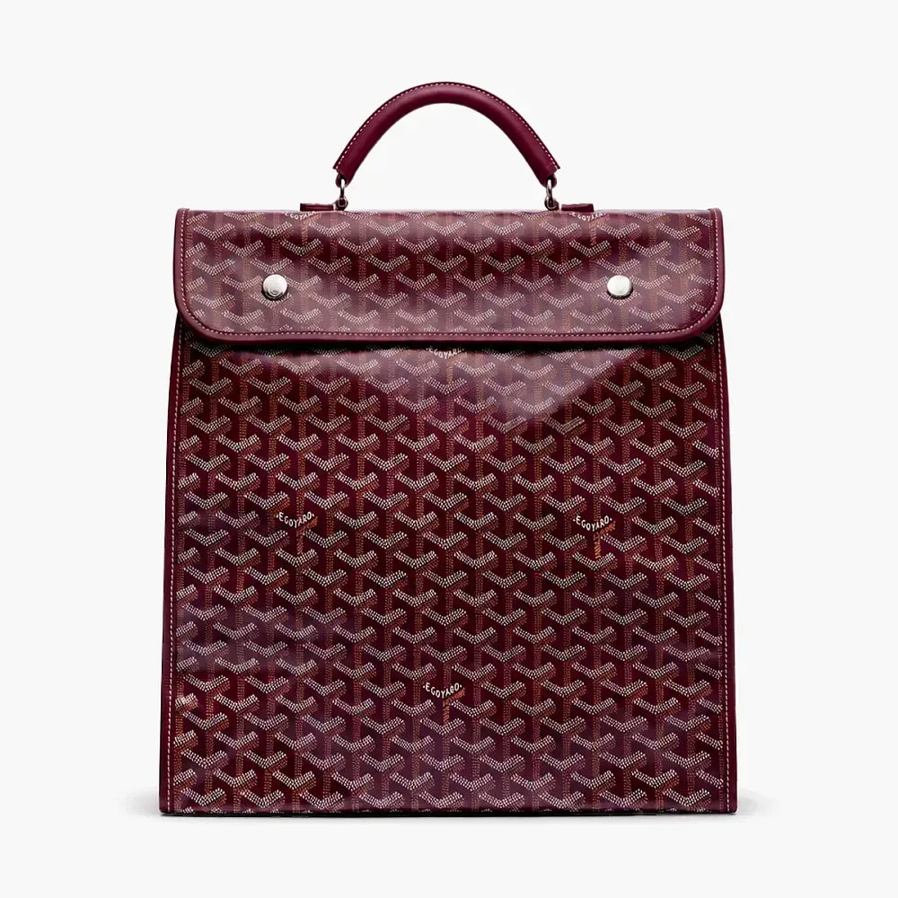 Goyard Saint Leger Backpack Burgundy