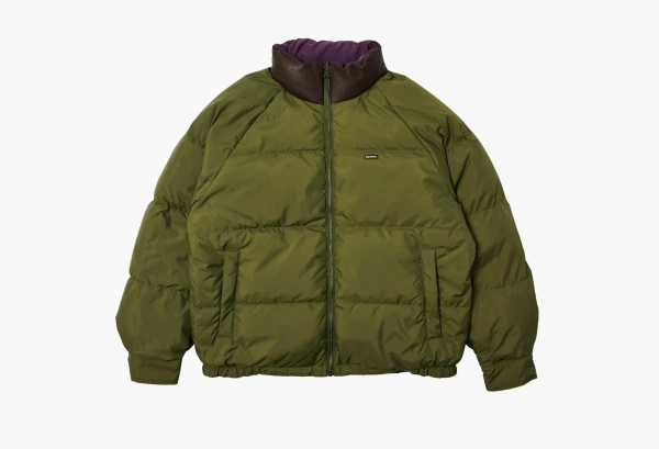 Supreme Reversible Down Puffer Jacket Purple  Supreme Reversible Down Puffer Jacket Purple