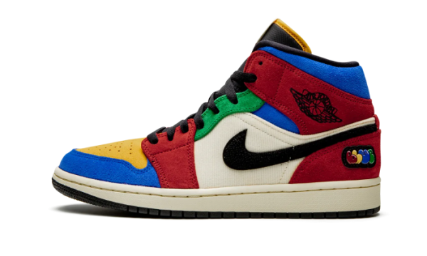 Air Jordan 1 Mid Blue The Great - Fearless 