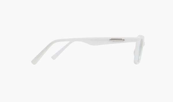 Gentle Monster Loti W2 Sunglasses White / Black 